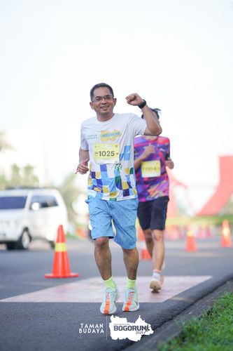 Race photo from Taman Budaya x BOGORUN 2025