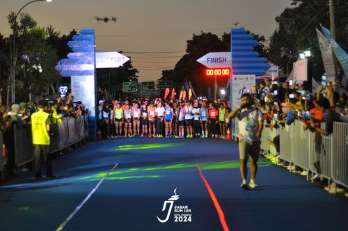 Race photo from Jabar Run 10K 2024
