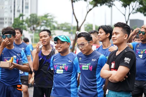 Race photo from Road to BAF Lions Run 2024