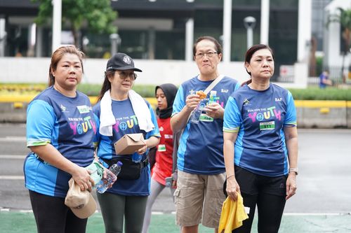 Race photo from Road to BAF Lions Run 2024