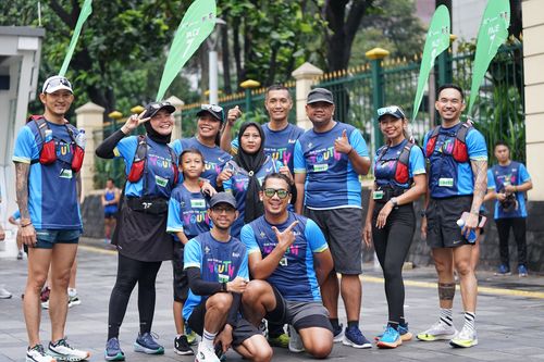 Race photo from Road to BAF Lions Run 2024