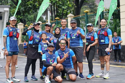 Race photo from Road to BAF Lions Run 2024