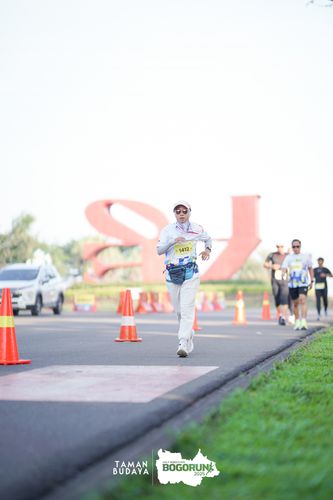 Race photo from Taman Budaya x BOGORUN 2025