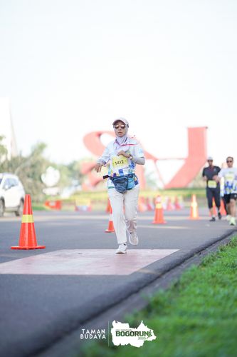Race photo from Taman Budaya x BOGORUN 2025