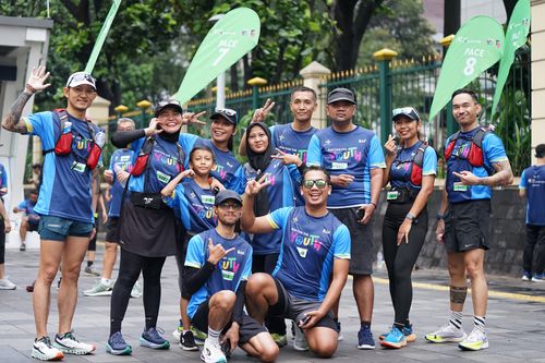 Race photo from Road to BAF Lions Run 2024