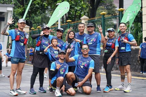 Race photo from Road to BAF Lions Run 2024