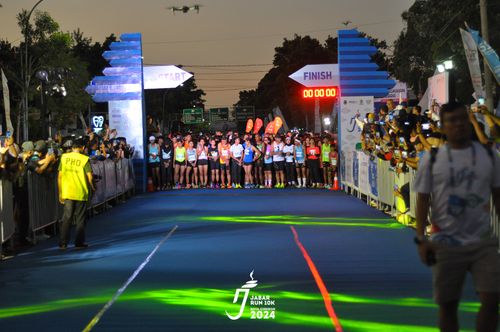 Race photo from Jabar Run 10K 2024