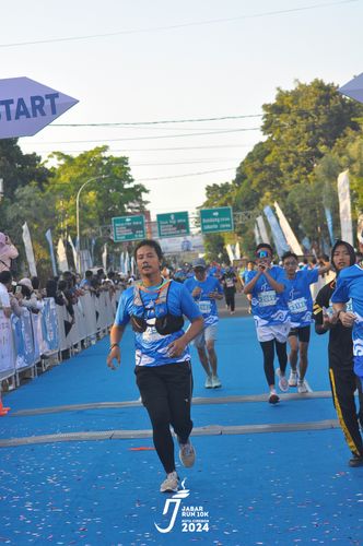 Race photo from Jabar Run 10K 2024