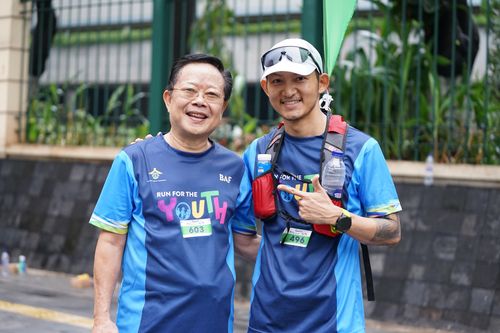Race photo from Road to BAF Lions Run 2024