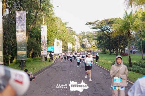 Race photo from Taman Budaya x BOGORUN 2025