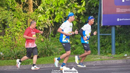 Race photo from Taman Budaya x BOGORUN 2025