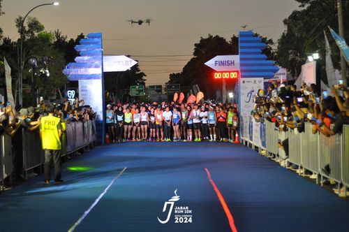 Race photo from Jabar Run 10K 2024