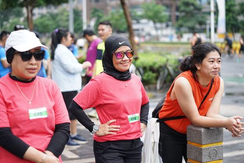 Race photo from Road to BAF Lions Run 2024