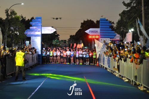 Race photo from Jabar Run 10K 2024