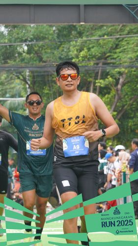 Race photo from Mangkunegaran Run 2025