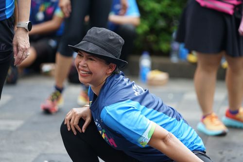 Race photo from Road to BAF Lions Run 2024