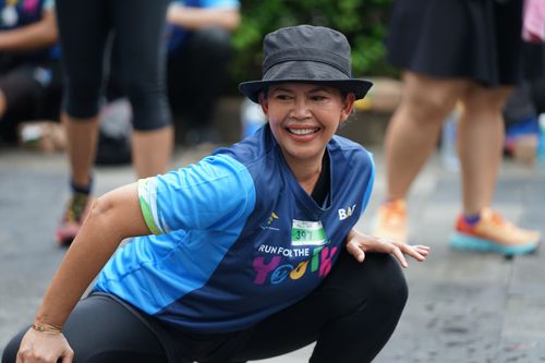 Race photo from Road to BAF Lions Run 2024