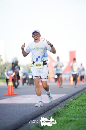 Race photo from Taman Budaya x BOGORUN 2025
