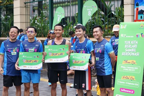 Race photo from Road to BAF Lions Run 2024