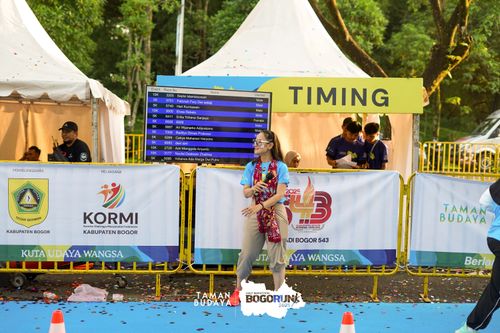 Race photo from Taman Budaya x BOGORUN 2025