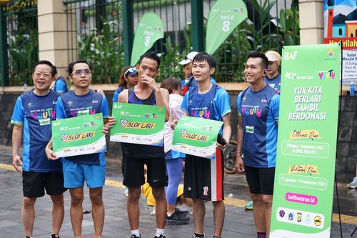 Race photo from Road to BAF Lions Run 2024