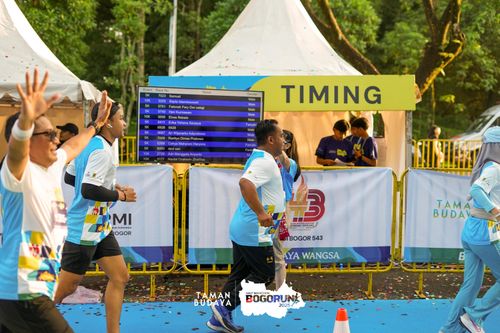 Race photo from Taman Budaya x BOGORUN 2025