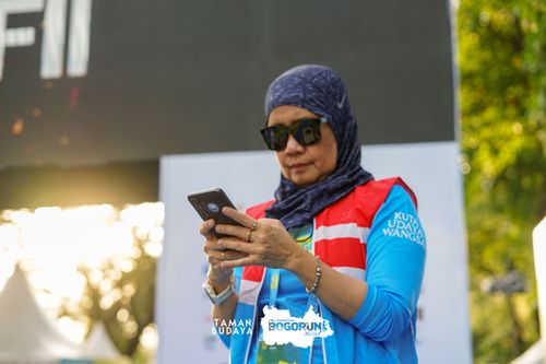 Race photo from Taman Budaya x BOGORUN 2025