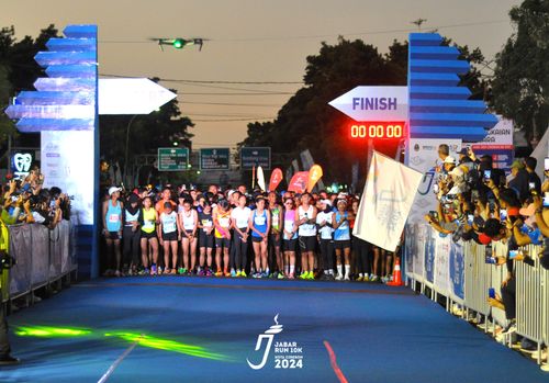 Race photo from Jabar Run 10K 2024