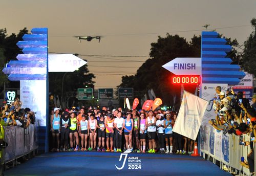 Race photo from Jabar Run 10K 2024