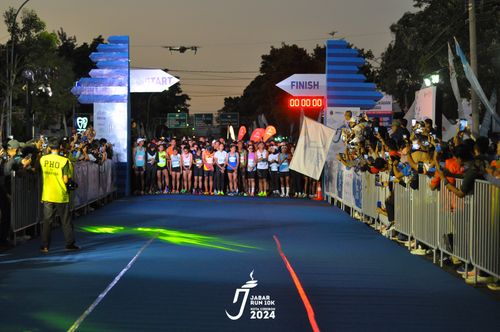 Race photo from Jabar Run 10K 2024