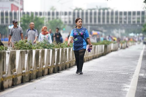 Race photo from Road to BAF Lions Run 2024
