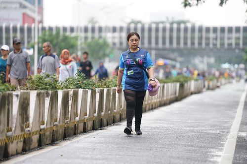 Race photo from Road to BAF Lions Run 2024