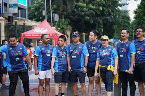 Race photo from Road to BAF Lions Run 2024