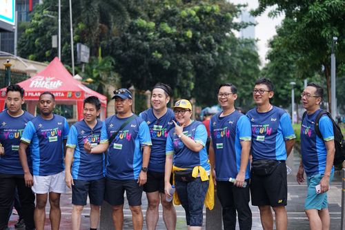 Race photo from Road to BAF Lions Run 2024