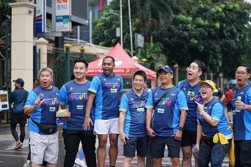 Race photo from Road to BAF Lions Run 2024