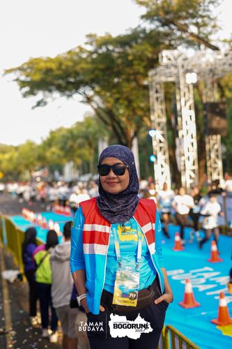 Race photo from Taman Budaya x BOGORUN 2025