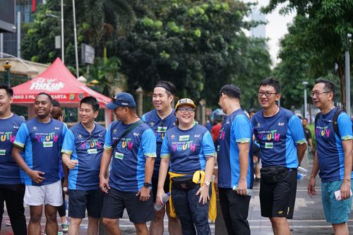 Race photo from Road to BAF Lions Run 2024