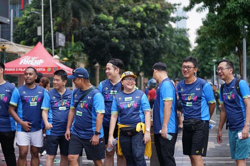 Race photo from Road to BAF Lions Run 2024