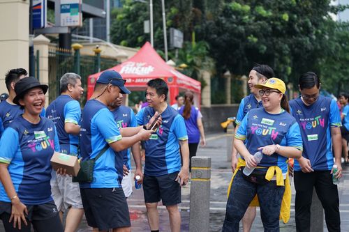 Race photo from Road to BAF Lions Run 2024