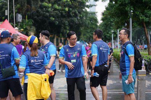 Race photo from Road to BAF Lions Run 2024