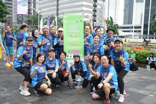 Race photo from Road to BAF Lions Run 2024