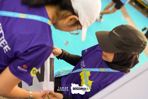 Race photo from Taman Budaya x BOGORUN 2025