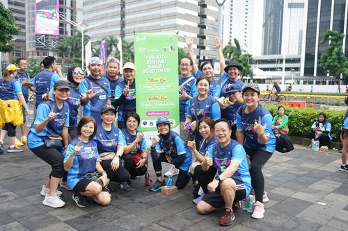 Race photo from Road to BAF Lions Run 2024