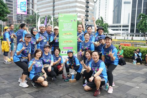 Race photo from Road to BAF Lions Run 2024