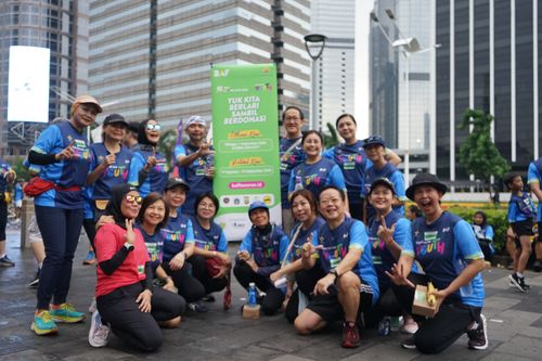 Race photo from Road to BAF Lions Run 2024