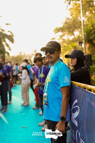 Race photo from Taman Budaya x BOGORUN 2025