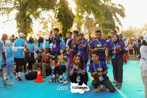 Race photo from Taman Budaya x BOGORUN 2025
