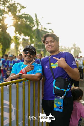Race photo from Taman Budaya x BOGORUN 2025