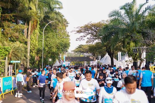 Race photo from Taman Budaya x BOGORUN 2025