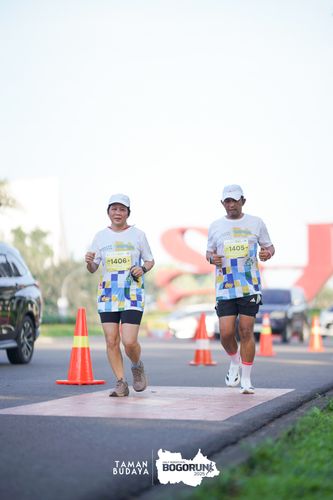Race photo from Taman Budaya x BOGORUN 2025